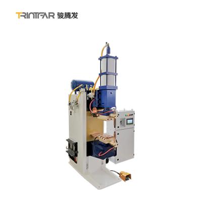 China máquina de cobre automática de la soldadura por resistencia a salientes 40000A para la cubierta del filtro del coche en venta