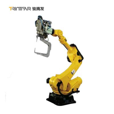 China Braço robótico industrial do Cnc da linha central do equipamento de soldadura 6 para a soldadura à venda