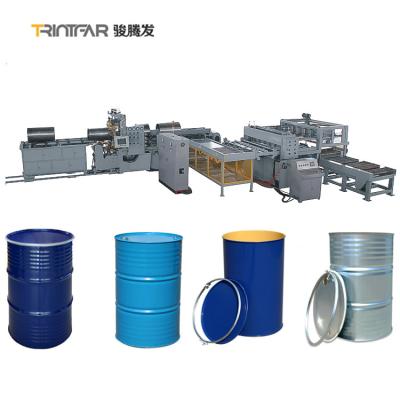 China cadena de producción de soldadura del tambor de acero 2pcs/Min soldador de la costura de la resistencia en venta