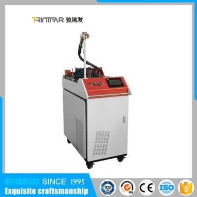 Chine soudeuse de nettoyage de laser de fibre de la poussière 1000w d'huile de peinture de dérouillage de décapant de laser de 50w 100w à vendre