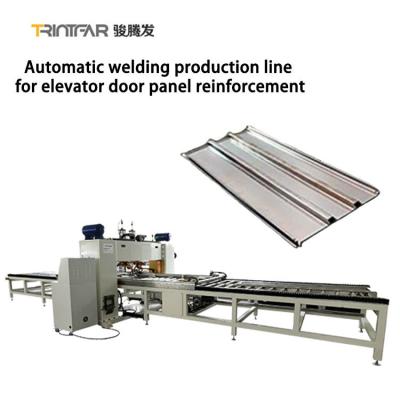 China Automatic Welding Production Line For Elevator Door Panel Reinforcement for sale