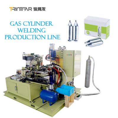 China Co2 Mini Cylinder Medical Gas Cartridge Automatic Welding Machine For Carboxytherapy Beauty for sale