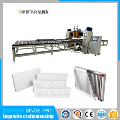 China cadena de producción del radiador de la soldadora de la placa de acero de 120m/Min 450KW en venta