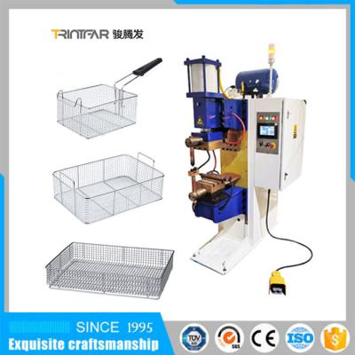 China Spotsweismachine voor koolstofstaaldraadmaas 2+2MM Spotsweismachine voor roestvrij staal Te koop
