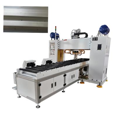 China Copper Plc Control Automatic Welding Machine 0.3-2mm Thickness 0.1-3m/Min Speed for sale