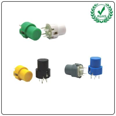 China Multicolor Momentary Led Push Button , 10mA Illuminated Button Switch for sale
