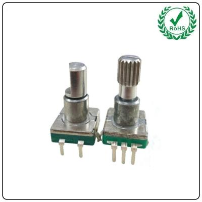 China Custom 12mm Encoder Rotary Potentiometer Switch With 30~100gf.Cm Detent Torque for sale