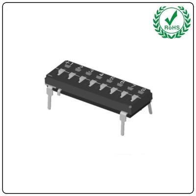 China Auto Insert Straight Lead Tri State Type DIP Switch for sale