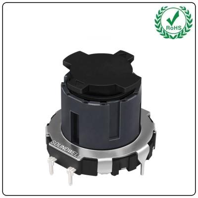 China Hollow Shaft Rotary Encoder Push 15 pulse 30 Soundwell Ring Encoder Switch 21mm Incremental Encoder EC21 for sale