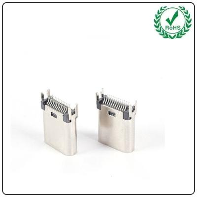 China USB-31S-F-01 USB 3.1 Type C Female Connector Straddle Mount Board Edge Mount USB C for sale