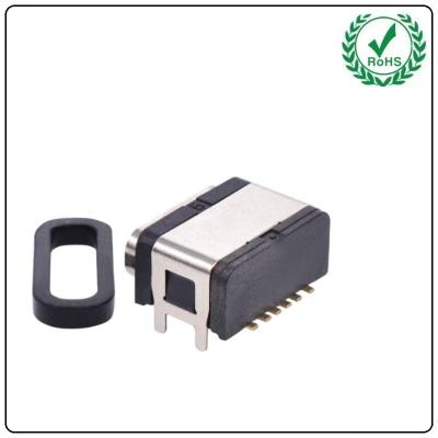 China Top Mount 6P USB Type C Female Connector SMT Type Right Angle USB-20C-F-06SF02 for sale