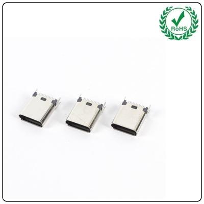 China USB-31S-F-01 USB C Female Connector High Durability Vertical USB 3.1 for sale