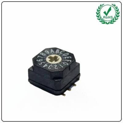 China LW26 24 Positions Rotary Potentiometer With On Off Switch 3 Way Encoder Switch for sale