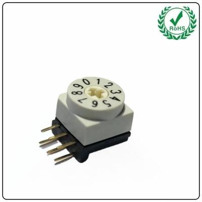 China 4 generador del interruptor rotatorio de la transferencia del interruptor rotatorio de los botones 19m m del interruptor rotatorio del metal de la velocidad en venta
