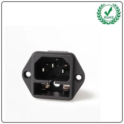 China C14 Male Ac Power Word Socket High Power 16A Pair Of Plugs for sale