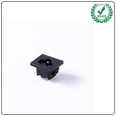 China IEC320 Screw Mount Inlet C6 Plug Socket AC 250V With Ears Mickey Mouse Head Power Socket AC 500v(50hz)/Min Standard Grou en venta
