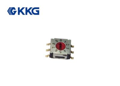 China 7.40*7.40 New Mini  DIP Multiple Bits Rotary Switch for sale