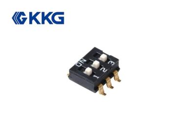 China Polyimide KAPTON Smd Dip Switch , Electrical Life 2,000 Cycles Dip Switch 8 Pin for sale