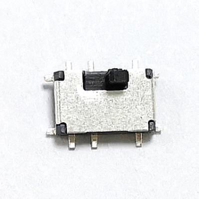 China Slide Switch,2PDT 6Pin SMD Knob Height Sliding Switch,Vertical Side Push Tact Switch for sale