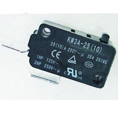 China Interruptor micro de la conformidad 10A 25A 125 250VAC 2E4 25T85 de RoHS en venta