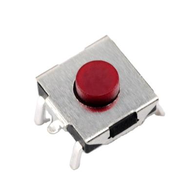 China Tastschalter, Takt-Schalter, 4 vertikaler Druckknopf-Tasttakt-Schalter Pin 6x6 SMT zu verkaufen