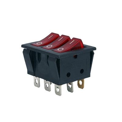 China 16A 250VAC / 20A 125VAC On Off Color Rocker Switch for sale