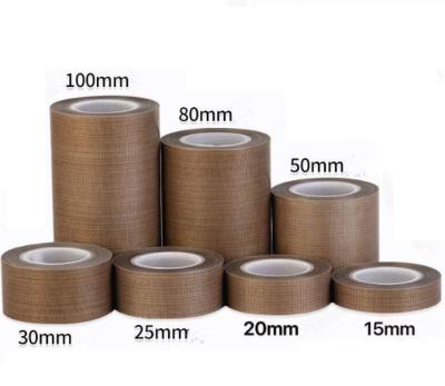 China 300 Degree Celsius Resistance Silicone Adhesive PTFE  Tape For Vacuum Sealer for sale