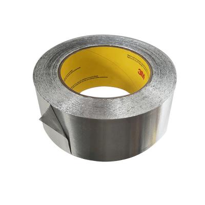 China Heat And Light Reflective 3M 425 Aluminum Foil Tape Thickness 0.12mm for sale