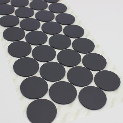China Custom 3M High Adhesive Bumpon Black Silicone Rubber For Various Application for sale