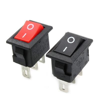 China 10x15mm Mini Push Button Switch SPST Snap In On / Off Suitable For Boat en venta