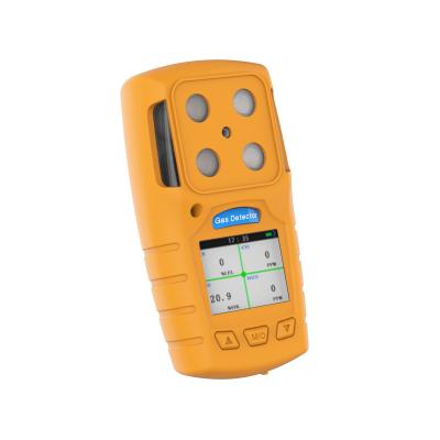 China 4 In 1 H2s Portable Gas Detector With Usb Charger Visual Alarm for sale