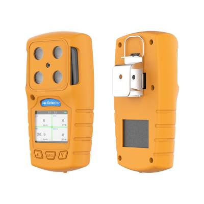 China 4 In 1 Gas Detector , Portable Multi Gas Analyser With USB Charger Port for sale