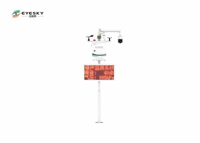 China Online Wireless Environmental Monitoring System Vertical Column Installation for sale