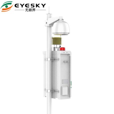 China Real Time Air Quality Wireless Environmental Monitoring System For SO2 NO2 CO O3 for sale