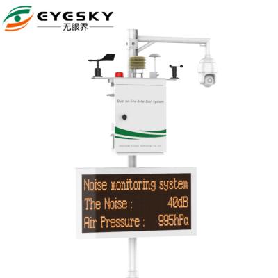中国 EYESKYの独特な設計屋外のエア・クオリティの探知器の塵集中の探知器の塵のモニターのオンライン・システム 販売のため