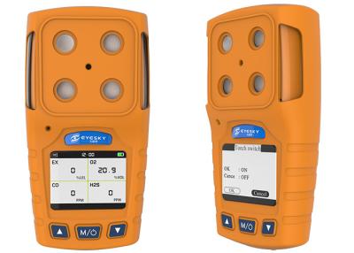 China CO Ex H2S O2 detection Handle Portable Multi Gas Detector ES30A for sale