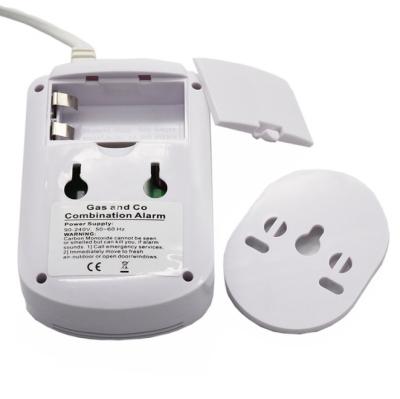 China Smart Combustible Gas Detector Carbon Monoxide Alarm Detector With Sound Warning for sale