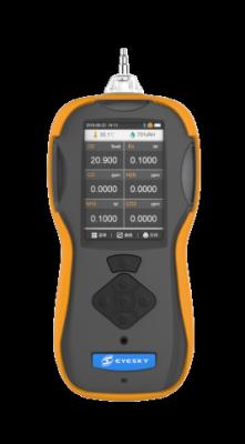 China LCD Screen Toxic Handheld Multi Gas Detector For Sealing Space Safety Monitor for sale