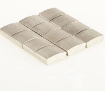 China Permanent Sintered Bread Shape SmCo Magnet Curved Block Sm2Co17 For Sensors And Aerospace for sale