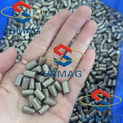 China Imanes a prueba de herrumbre del cilindro de SmCo del imán industrial fuerte estupendo redondo del cilindro en venta