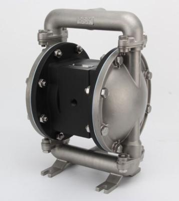 China Chemical Resistant Air Driven Double Diaphragm Pump Self Priming Submerse Capability for sale