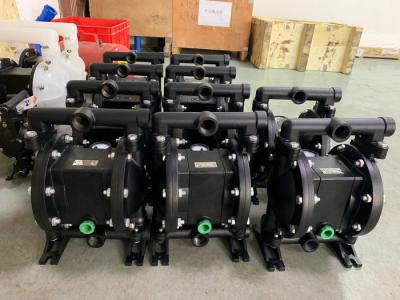 China Large Flow Metal Air Driven Double Diaphragm Pump With Simple Structure for sale