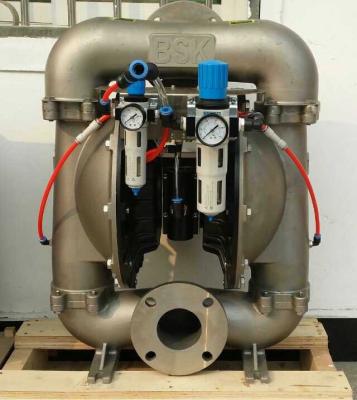China Density 0.88  Air Driven Double Diaphragm Pump For Powder Transfer for sale
