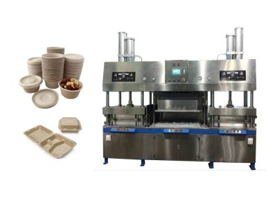 Chine Pâte de bois biodégradable de pulpe de Vierge de machine de fabrication de plats de bagasse de canne à sucre à vendre