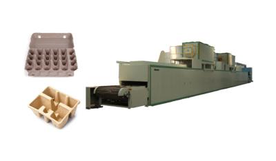 China Energy Saving Egg Box Machine Fiber Mold Drying Line for sale