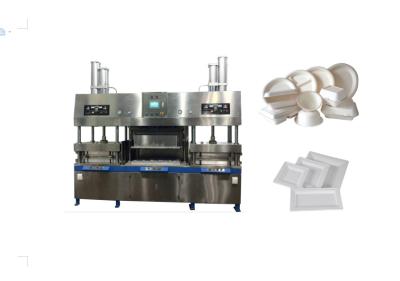 China PLC Manual Sugarcane Bagasse Plates Making Machine Default Power Te koop