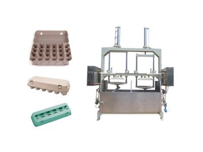 Chine Chaîne de production Semi-automatique de carton d'oeufs de fibre de bâti de pulpe avec la machine chaude de presse à vendre