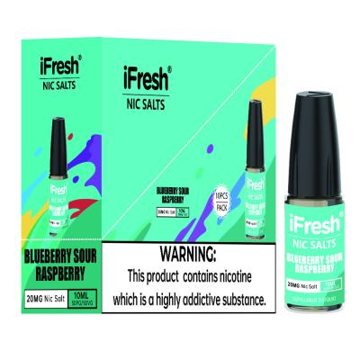 China Small Ifresh 10ml E Cigarette Liquids With Propylene Glycol Base Ingredient for sale