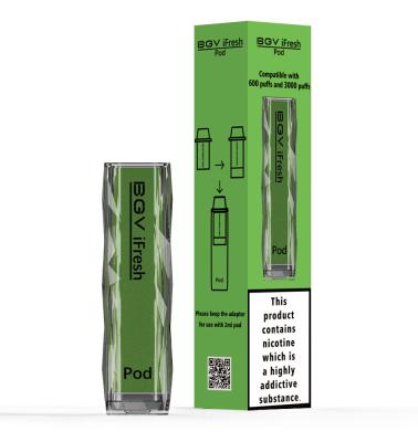 China 10pcs/pacote Vape Cartridge Pod para Vape Pen 4 Compatibilidade de cores à venda