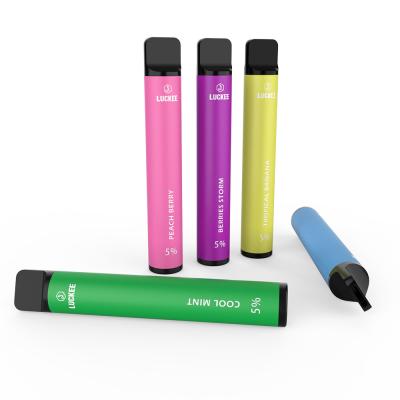 China 800 Puffs 3.5ml Disposable Vape Pen XXL Plus Salt Nic Luckee Puffd Disposable A for sale